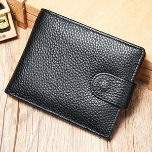 Sports Trend Bag Vintage lederen portemonnee Heren portemonnee Multi-slot kaart Toplaag koeienhuid wisseltas One Size bruin