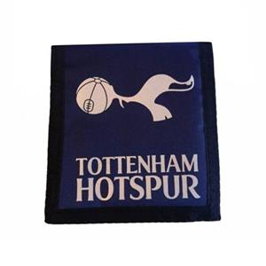 Tottenham Hotspur FC officiële geldportemonnee met Crest-ontwerp One Size marineblauwe kleur