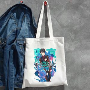 Aidegou2 Japanse Anime Tokyo Revengers Vrouwen Tas Harajuku Casual Punk Handtas Grote Capaciteit Shopper Tas High Street Schoudertas Canvas Tas 24*26cm
