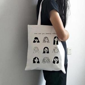 Aidegou17 Koreaanse stijl canvas handtas Dames schoudertas Mode Casual boodschappentassen Designer Hoge kwaliteit handtassen met grote capaciteit 24*26cm