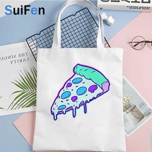 Aidegou17 pastel goth boodschappentas bolsas de tela katoen shopper eco handtas bolsa tas bolsas reutilizables stof tote sacolas 24*26cm
