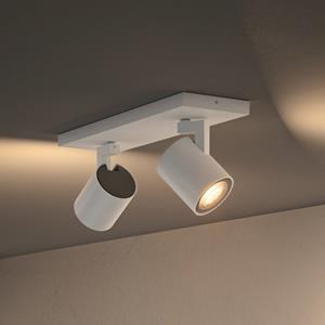 Philips Lighting Hue Plafondspot 8720169320475 Runner GU10 8.4 W Warmwit, Neutraalwit, Daglichtwit