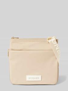 Bogner Schoudertas met labelpatch, model 'saxon serena'