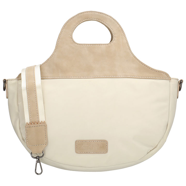 Zebra Trends Handtas/Schoudertas Selene Cream