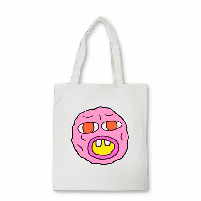 Aidegou27 Tyler The Creator canvas tas Golf Wang Flower boy Cat Rap Music Golf Wang OFWGKTA Skate Heren Shopper tas Unisex tote Schoudertas 24*26cm