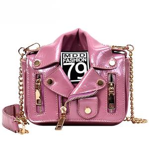 Today bag Ontwerp Ketting Motorfiets Tassen Dameskleding Schouder Klinknagel Rits Jas Tas Koerierstas Dames Leren Handtassen