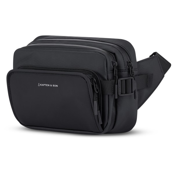 Kapten & Son  Lisbon Crossbody - Heuptas, zwart/grijs