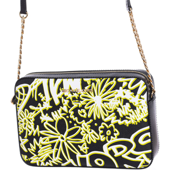 MICHAEL Michael Kors Handtas  35T9GF7C3T-BLK-NEON-YLW