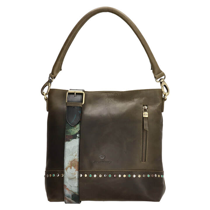 Micmacbags Schoudertas / Handtas Masterpiece Olijf