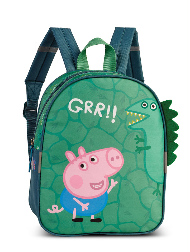 Peppa Pig Kinder Rugzak Groen GRR!!
