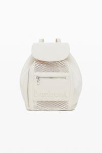 Desigual Middelgrote netrugzak - WHITE
