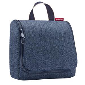 Reisenthel Toiletbag Herringbone Dark Blue