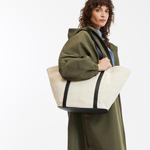 LA REDOUTE COLLECTIONS Handtas in twee stoffen