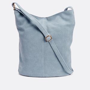 LA REDOUTE COLLECTIONS Hobo tas in leer