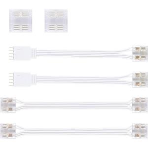 Paulmann 71058 MaxLED  Home Verbindingsstuk (flexibel) Wit, Transparant