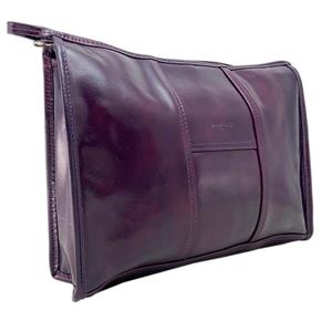 Douglas accessoires Groot Leer Lak Aubergine