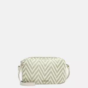 EMILY & NOAH Raffia crossbody tas pistachio