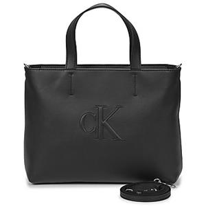 Calvin Klein Sculpted mini handtas black