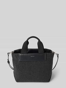 Calvin Klein Raffia handtas S black