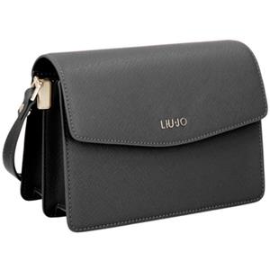 Liu Jo Saffiano crossbody tas nero