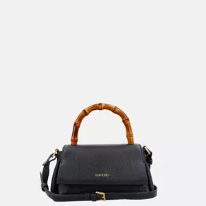 Loulou Essentiels Mae Bamboo handtas dark blue
