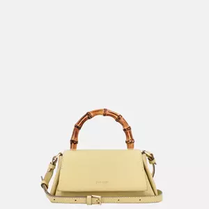 Loulou Essentiels Mae Bamboo handtas sorbet yellow