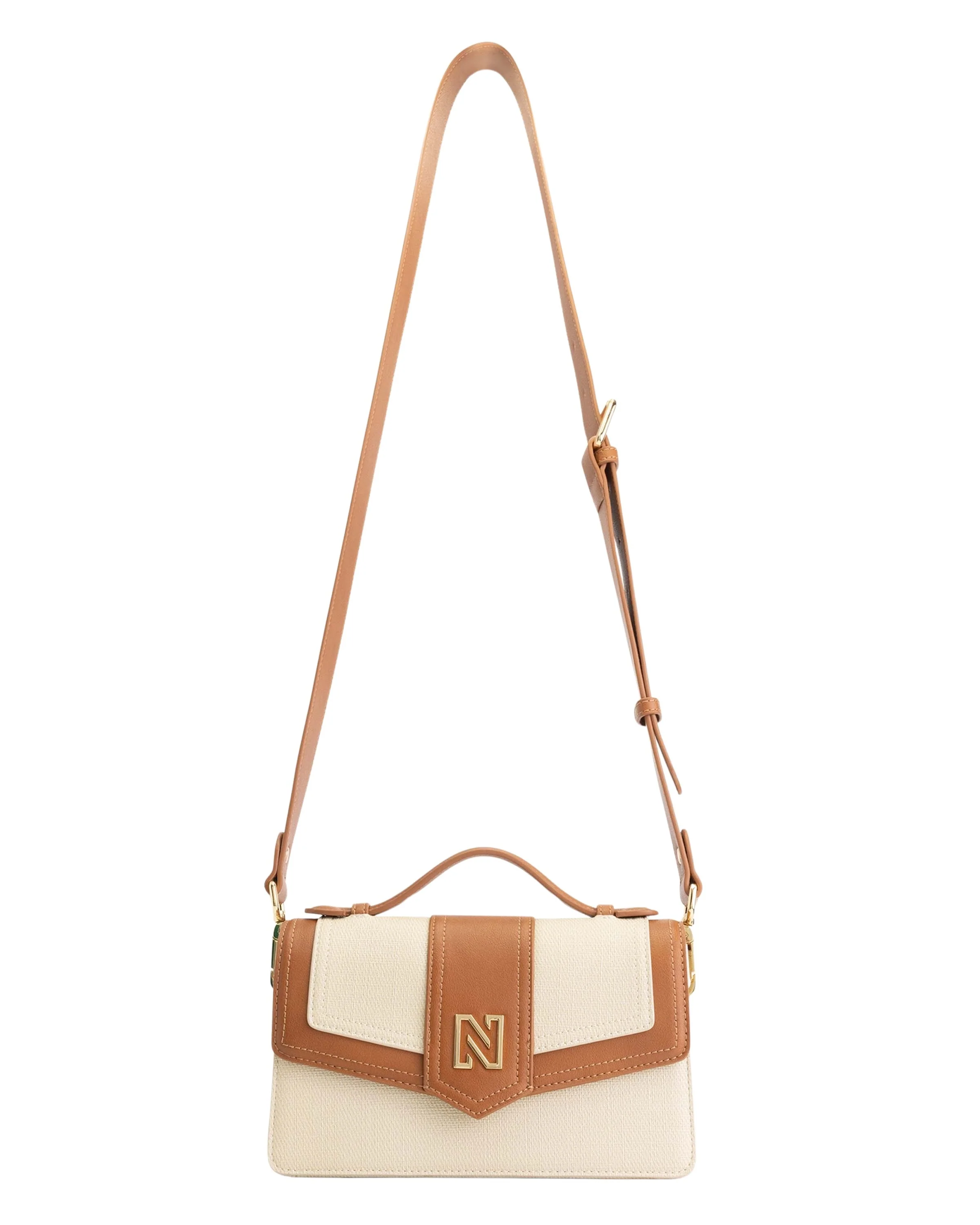 Nikkie Daxton schoudertas cream