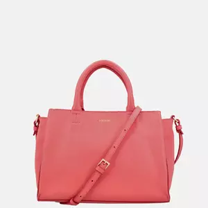 Loulou Essentiels Vera handtas M grapefruit