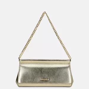 Michael Kors Carmine clutch pale gold