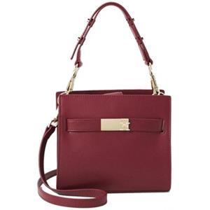 Tommy Hilfiger Schoudertas TH HERITAGE MINI SATCHEL dames avondtas, handtas, schoudertas met versieringen