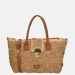 Charm London Margate handtas riet natuur