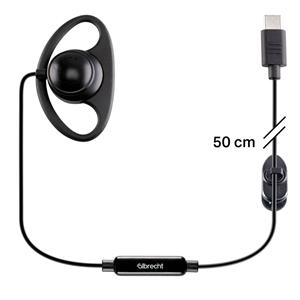 29657 Tectalk biz 50cm D-Form Koptelefoon