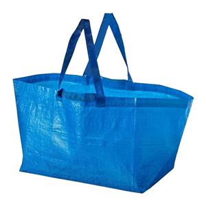 Jiangnan A PP Geweven Boodschappentas Groot Formaat Verhuis Supermarkt Hand-held Verpakking Slangenhuid Tas One Size