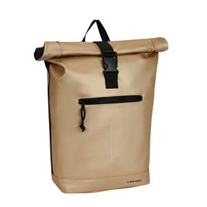 New Rebels Mart laptop rugzak 15 inch metallic goud