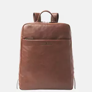 Castelijn en Beerens laptoprugzak 15 inch lichtbruin