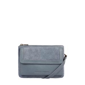 Cowboysbag Crossbody tas  blauw - buffelleer