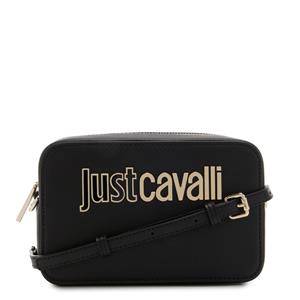 Just Cavalli Metal Dames Crossbody tas Kunstleer - Zwart
