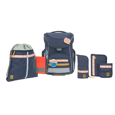 Lässig Satchel set 6-delig Slim Unique marine