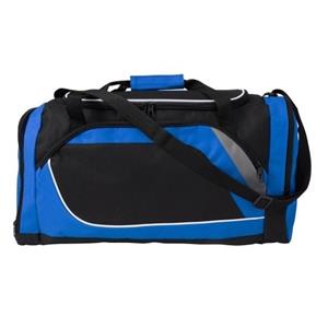 Merkloos Sporttas/reistas van 45 liter - Blauw - 57 x 27 x 29 cm - Weekendtassen - Voetbaltassen -