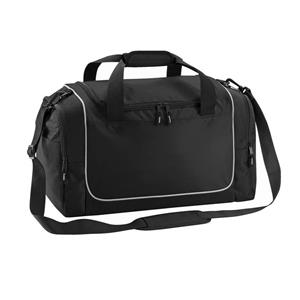 Quadra Sporttas/reistas Locker - 30 Liter - schouderband - 3 vakken - zwart/grijs - 47 x 30 x 27 cm -