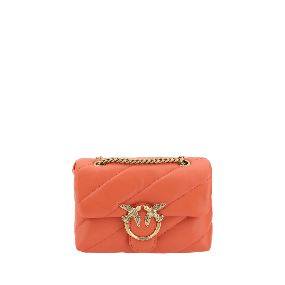 Pinko Love mini puff schoudertas van leder en luxe