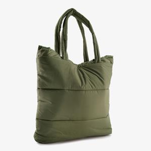 Scapino Puffer shopper schoudertas groen