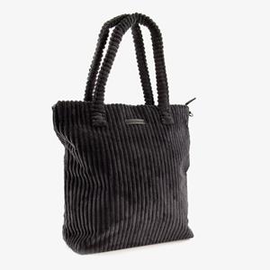 Enrico Benetti dames corduroy shopper zwart