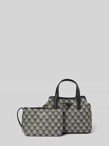 Guess Handtas met labelapplicatie, model 'WAVE'
