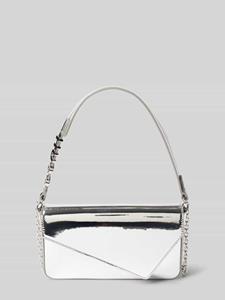 HUGO Clutch met labelapplicatie, model 'Mel'