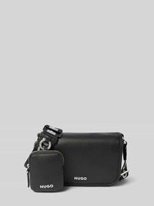 HUGO Handtas met labelprint, model 'Bel'