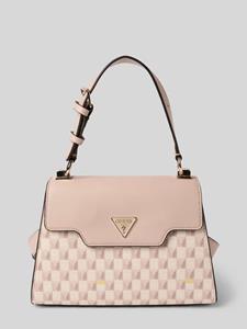 Guess Handtas met labelapplicatie, model 'G WAVE'