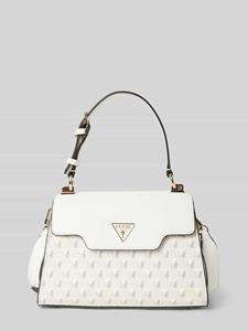 Guess Handtas met labelapplicatie, model 'G WAVE'