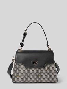 Guess Handtas met labelapplicatie, model 'G WAVE'