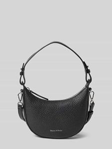 Marc O'Polo Crossbodytas van fijn generfd rundleer